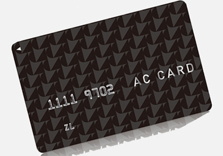 消費者金融系カードローン「アコム」のカード画像
